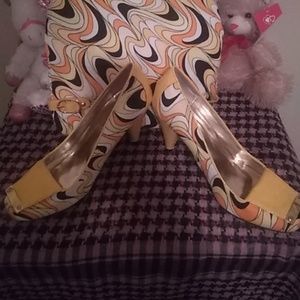 Shoes and matching purse